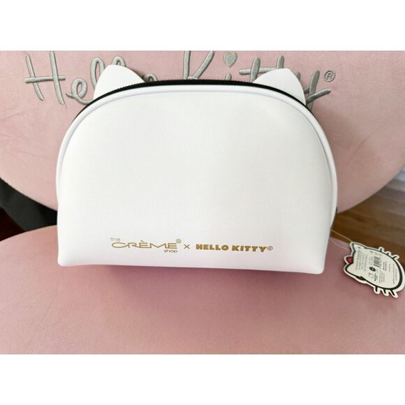 Hello Kitty x The Creme Shop Makeup Cosmetic Bag NWT - Picture 6 of 7